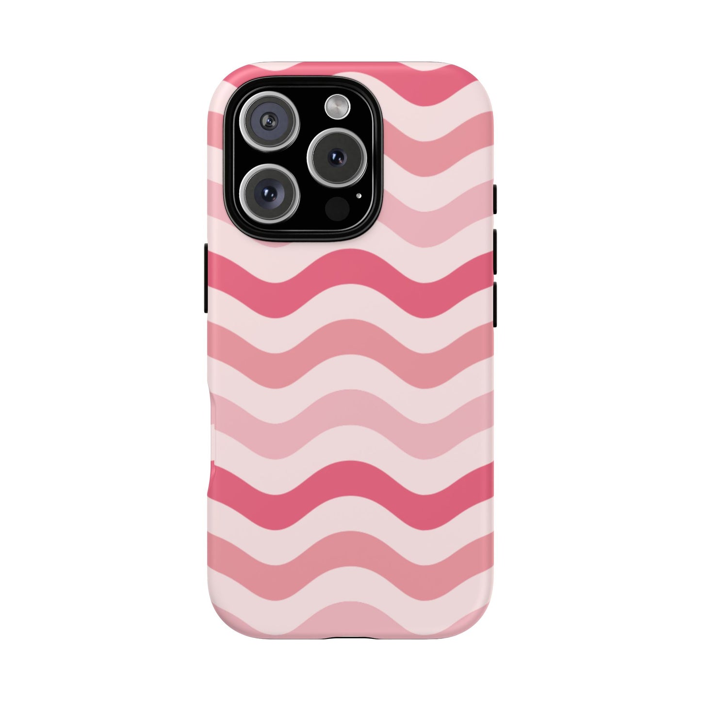 Stylish Phone Case with Wavy Pattern, Cute Phone Cover, Chic Gift for Her, Trendy Cellphone Protection, Valentine's Day Gift, Summer Vibe