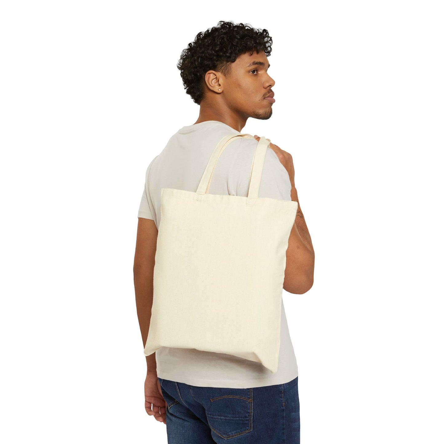 Dreamy Clouds Cotton Canvas Tote Bag | Eco-Friendly Shopping Bag, Beach Tote, Gift Bag, Art Print Tote, Reusable Grocery Bag