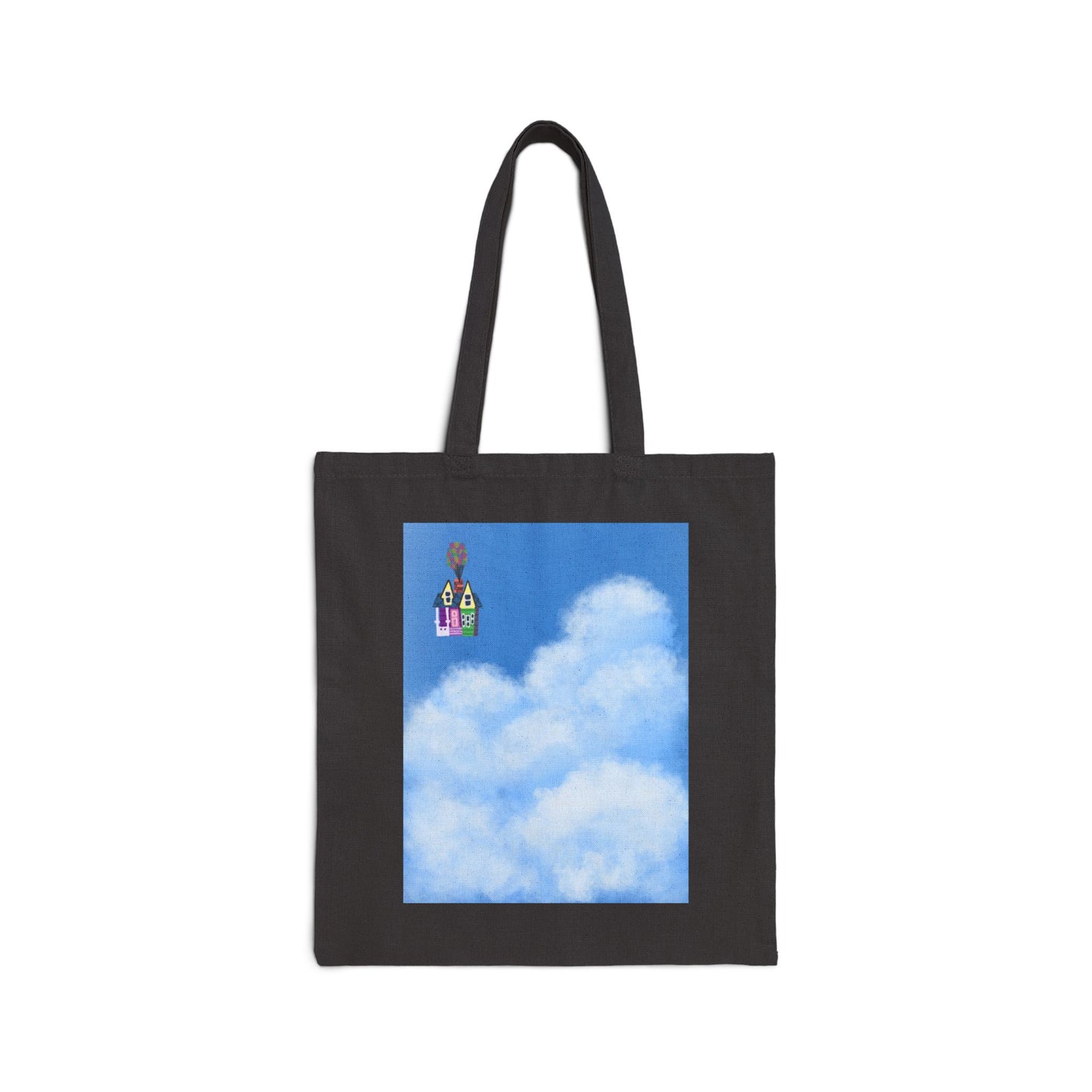 Dreamy Clouds Cotton Canvas Tote Bag | Eco-Friendly Shopping Bag, Beach Tote, Gift Bag, Art Print Tote, Reusable Grocery Bag