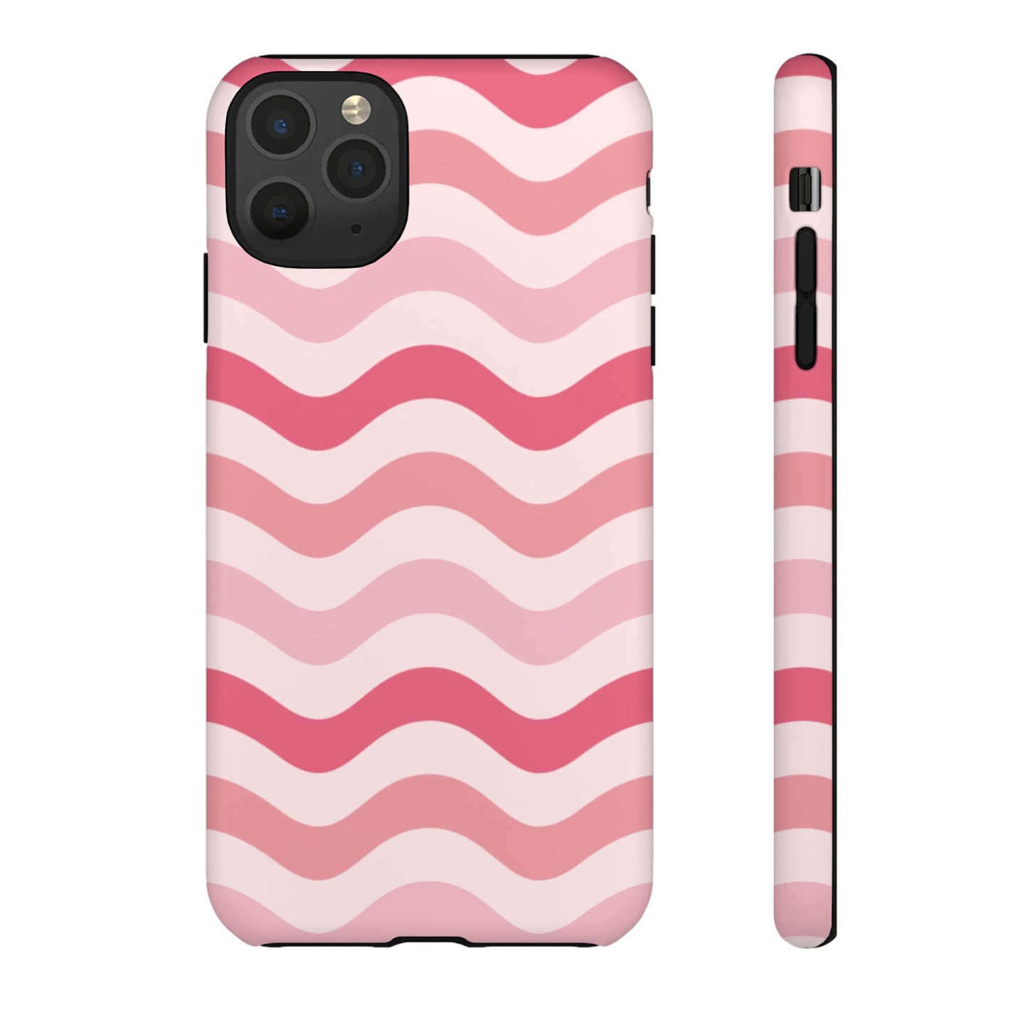 Stylish Phone Case with Wavy Pattern, Cute Phone Cover, Chic Gift for Her, Trendy Cellphone Protection, Valentine's Day Gift, Summer Vibe