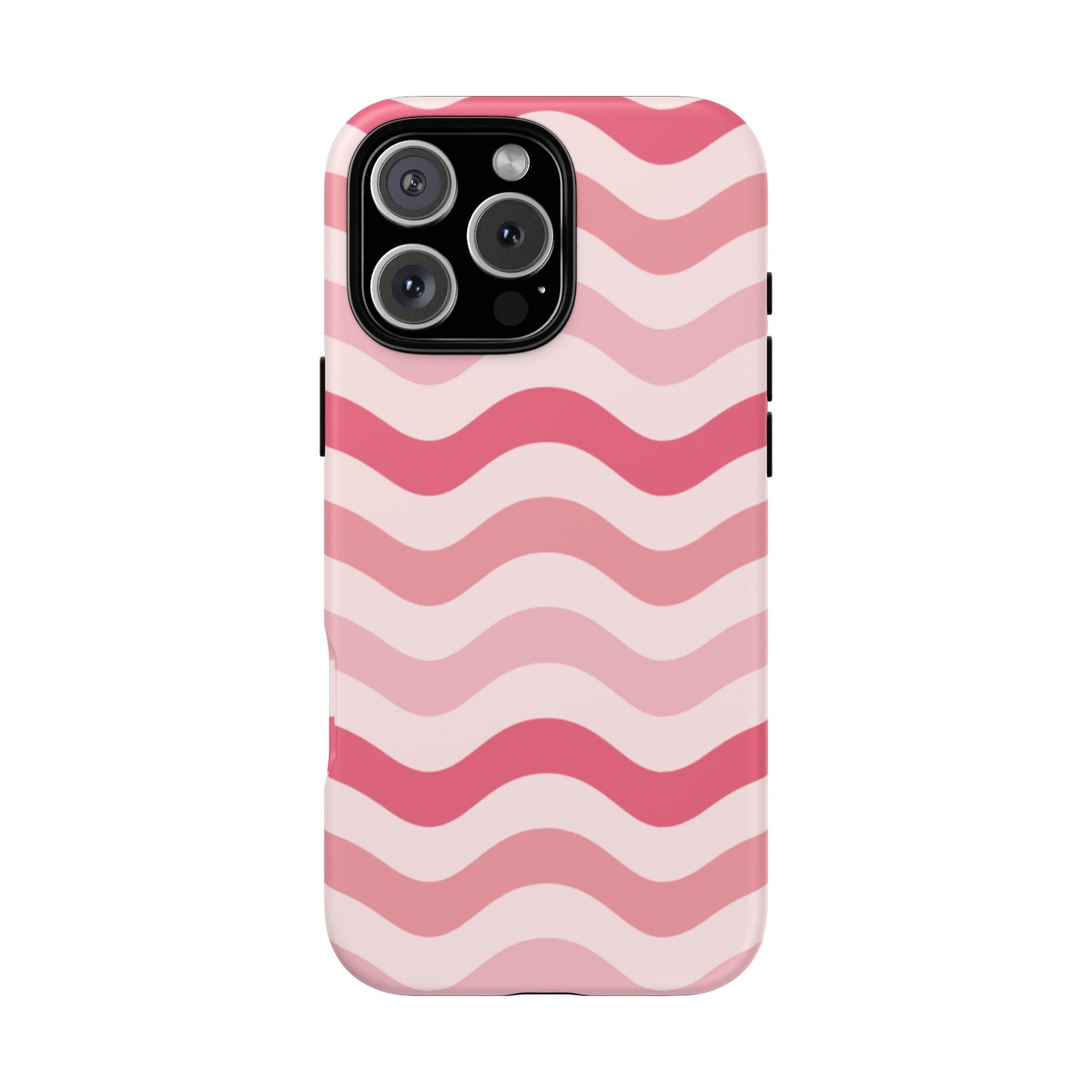 Stylish Phone Case with Wavy Pattern, Cute Phone Cover, Chic Gift for Her, Trendy Cellphone Protection, Valentine's Day Gift, Summer Vibe